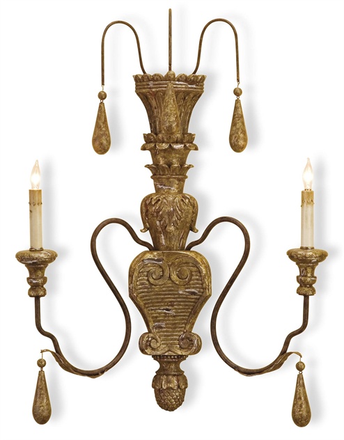 currey and co wall sconce mansion