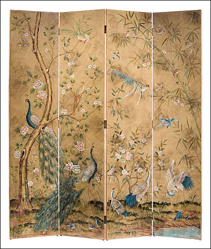 decorative crafts hand painted screen