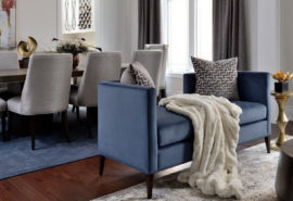 Classic Blue Living Room