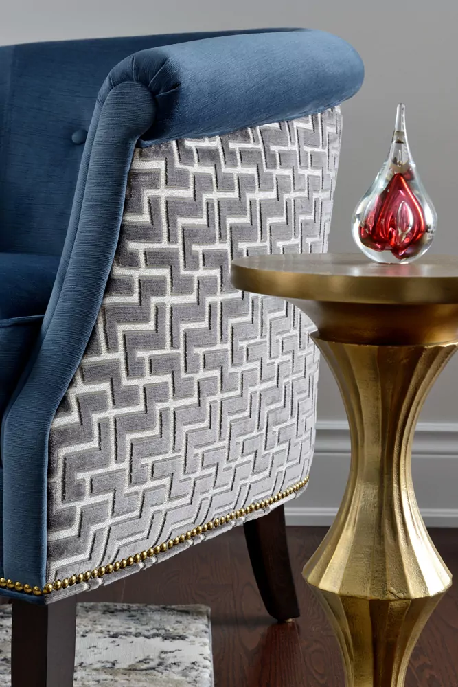 Vaughan Patterned Side Chair Decor