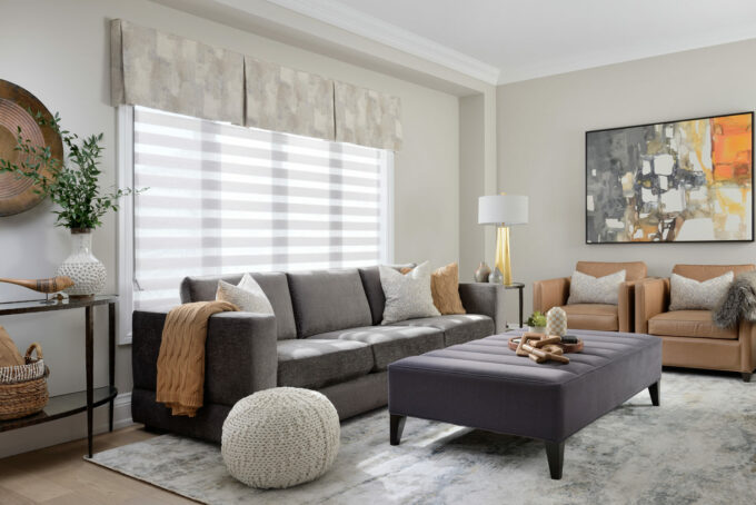 Upper Thornhill Luxe Living Room Reno Decor