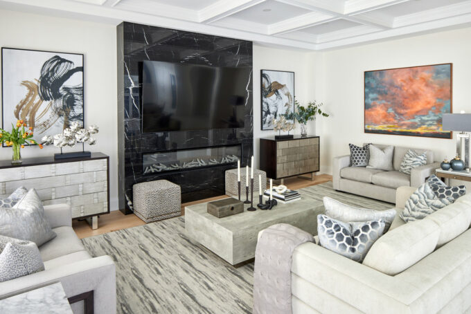 Kleinburg Family Oasis Luxury Living Room Design
