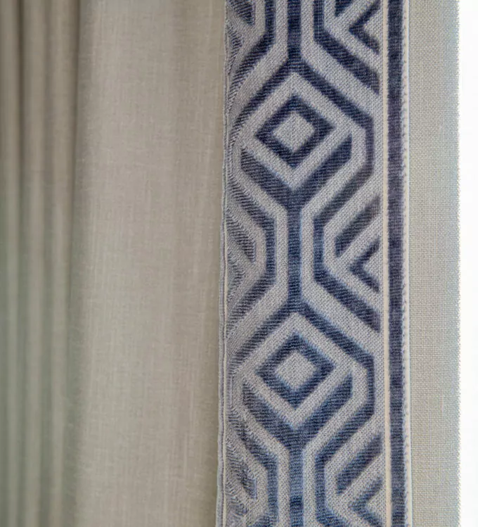 Oakville Dream Family Room Custom Window Treatment Design