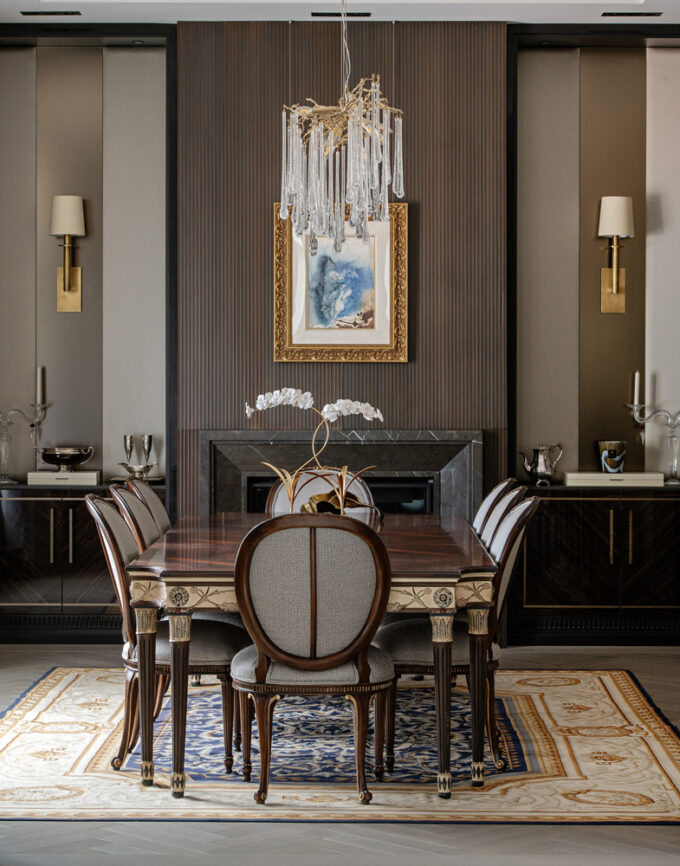 Oakville Dream Home Elegant Dining Room Design