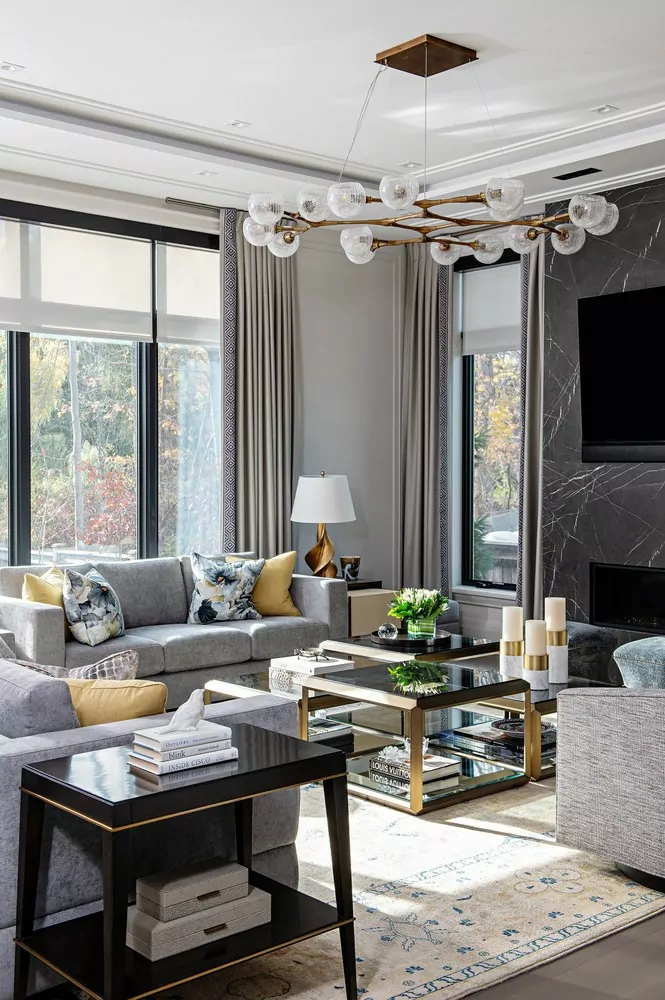 Oakville Dream Home Family Room Design