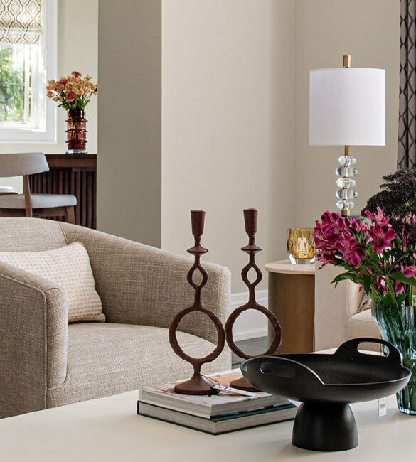 Luxury Custom Living Room Interior Design Richmond Hill