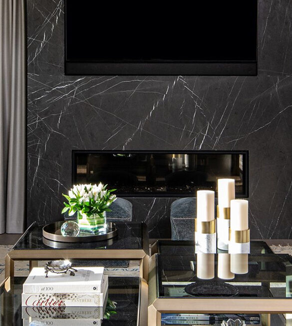 Oakville Luxury Living Room Interior Design